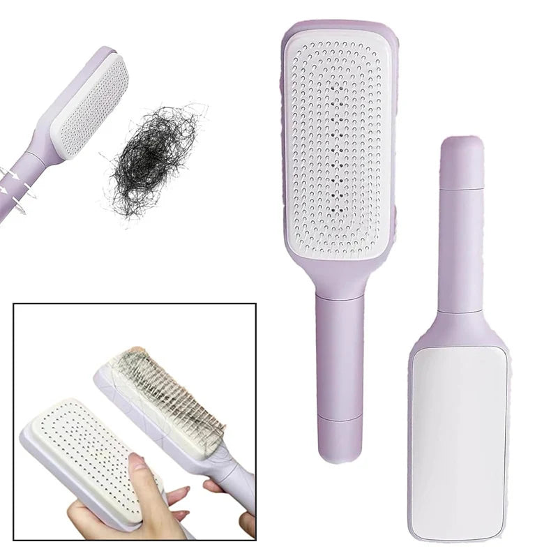 SilkGlide™ Self-Cleaning Hair Brush
